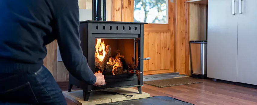 Open Hearth Wood Fireplace Installation in Springboro, OH